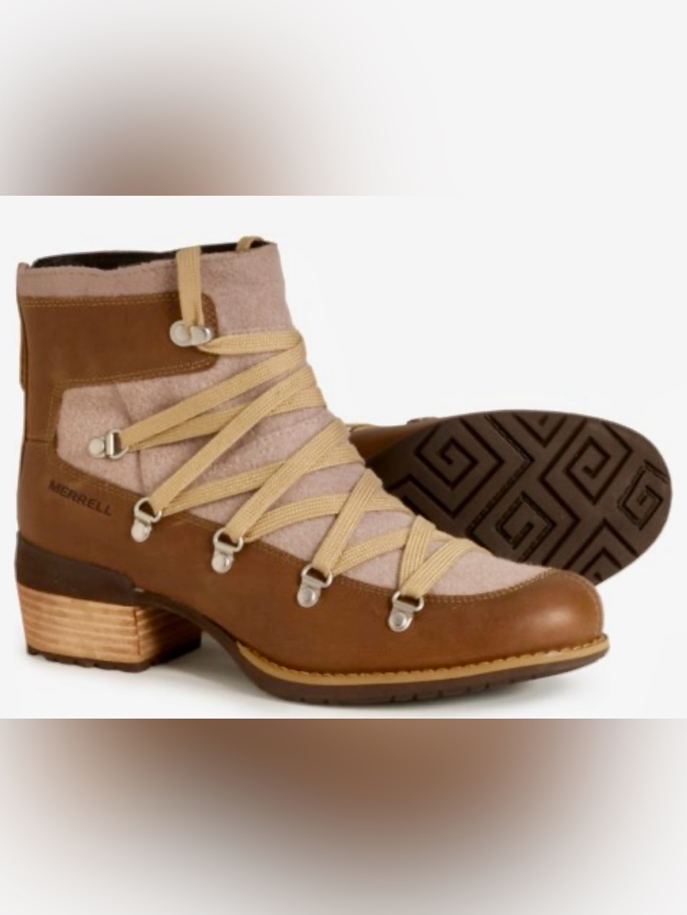 Brand New Merrell Shiloh II Warm Boots Waterproof Leather Retail $149 Women’s 7